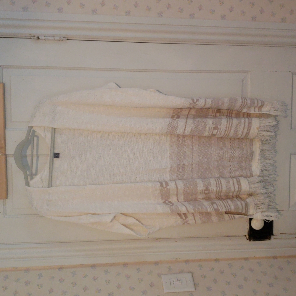 Open front sweater